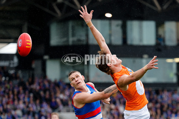 AFL 2024 Round 24 - Western Bulldogs v GWS - A-53389715