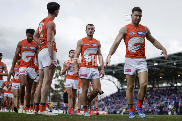 AFL 2024 Round 24 - Western Bulldogs v GWS - A-53389747