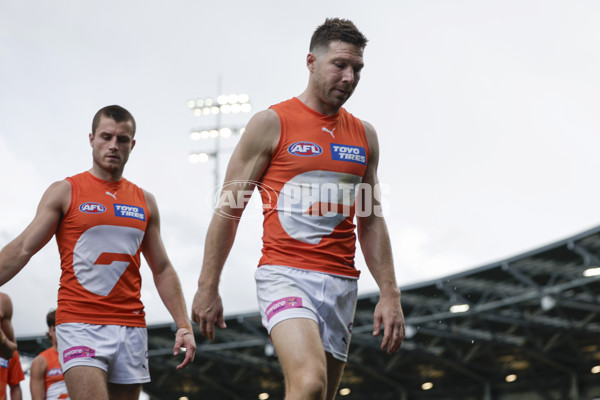 AFL 2024 Round 24 - Western Bulldogs v GWS - A-53389748