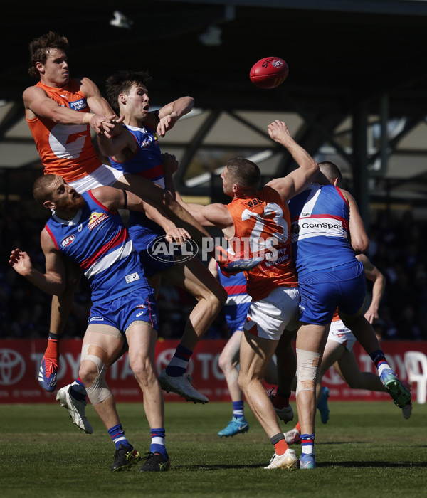 AFL 2024 Round 24 - Western Bulldogs v GWS - A-53389758