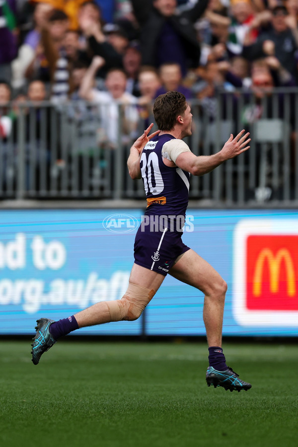 AFL 2024 Round 24 - Fremantle v Port Adelaide - A-53399799