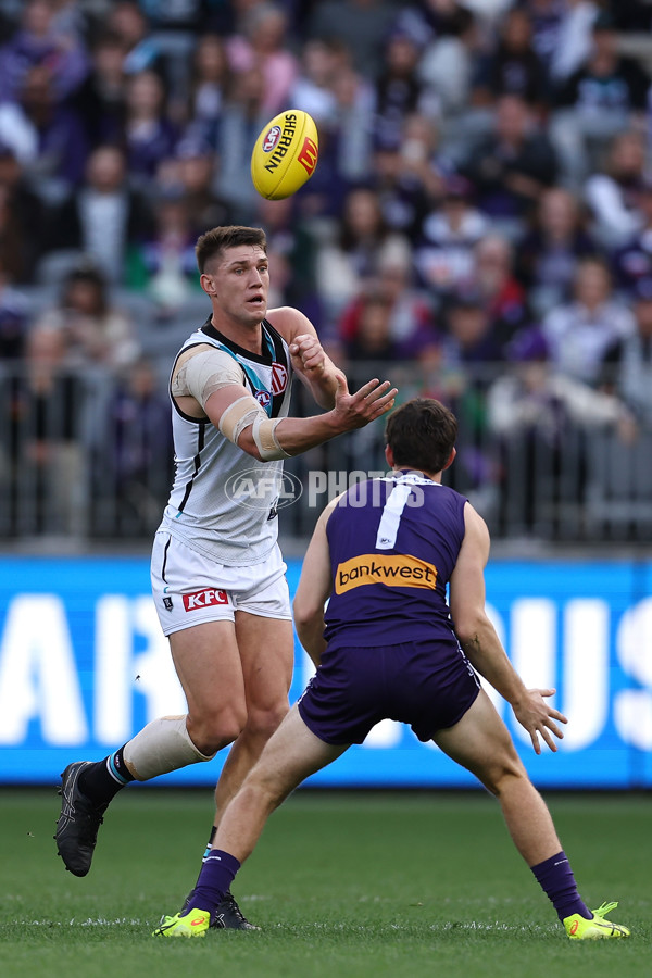AFL 2024 Round 24 - Fremantle v Port Adelaide - A-53402561