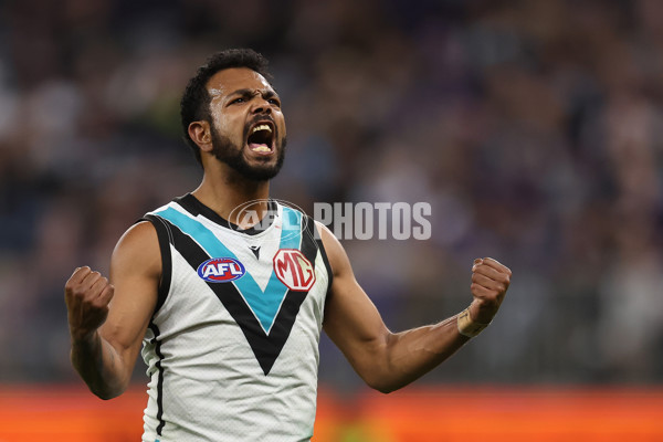 AFL 2024 Round 24 - Fremantle v Port Adelaide - A-53409692