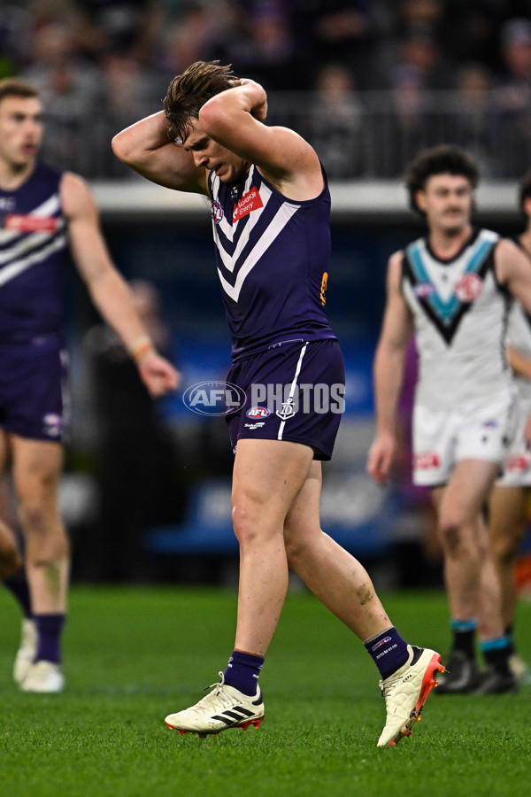 AFL 2024 Round 24 - Fremantle v Port Adelaide - A-53409708
