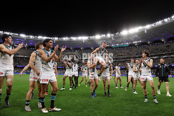 AFL 2024 Round 24 - Fremantle v Port Adelaide - A-53410699