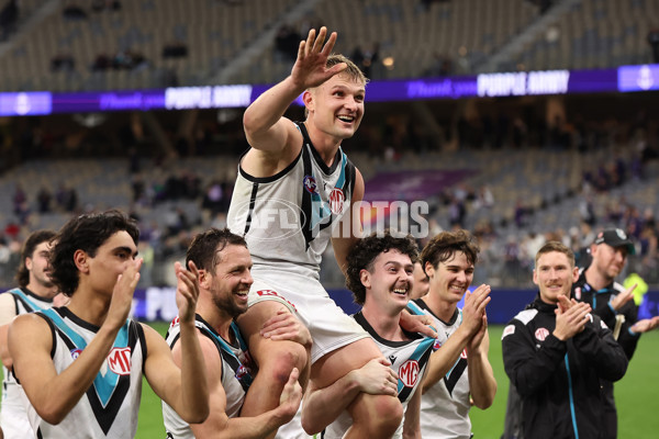 AFL 2024 Round 24 - Fremantle v Port Adelaide - A-53412153