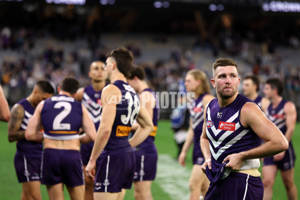 AFL 2024 Round 24 - Fremantle v Port Adelaide - A-53412191