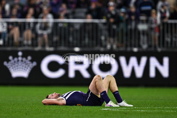 AFL 2024 Round 24 - Fremantle v Port Adelaide - A-53412204