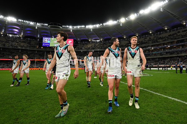AFL 2024 Round 24 - Fremantle v Port Adelaide - A-53412207