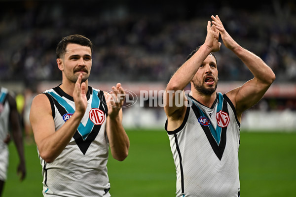 AFL 2024 Round 24 - Fremantle v Port Adelaide - A-53412208