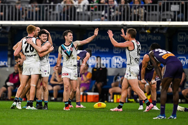 AFL 2024 Round 24 - Fremantle v Port Adelaide - A-53413183