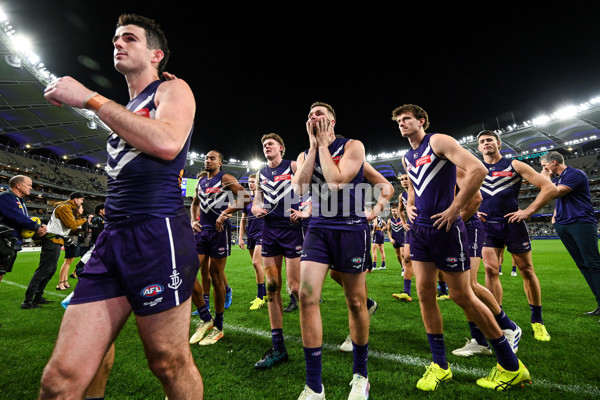 AFL 2024 Round 24 - Fremantle v Port Adelaide - A-53413184