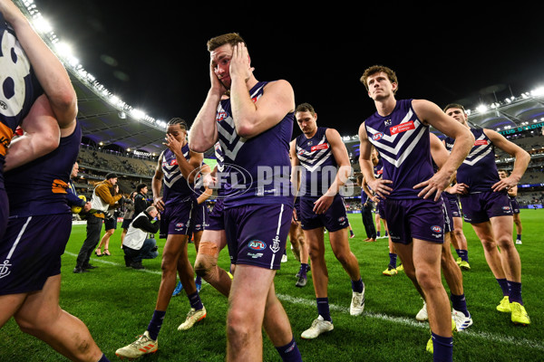 AFL 2024 Round 24 - Fremantle v Port Adelaide - A-53413188