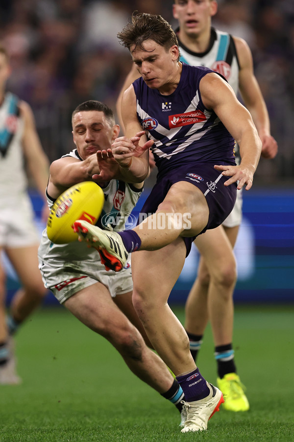 AFL 2024 Round 24 - Fremantle v Port Adelaide - A-53417388
