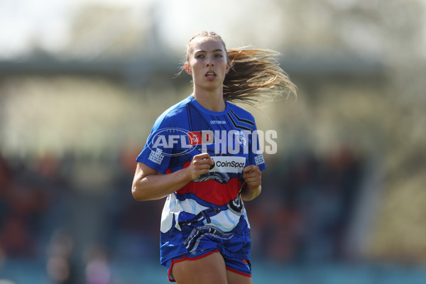 AFLW 2024 Round 01 - GWS v Western Bulldogs - A-53553529