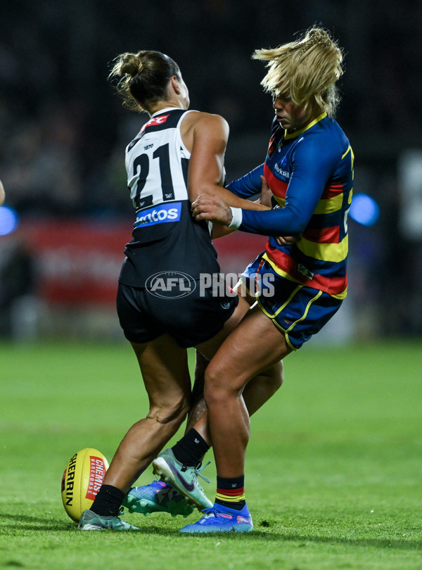 AFLW 2024 Round 01 - Port Adelaide v Adelaide - A-53595815