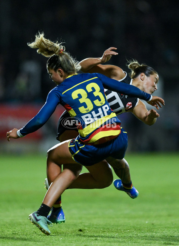 AFLW 2024 Round 01 - Port Adelaide v Adelaide - A-53595816