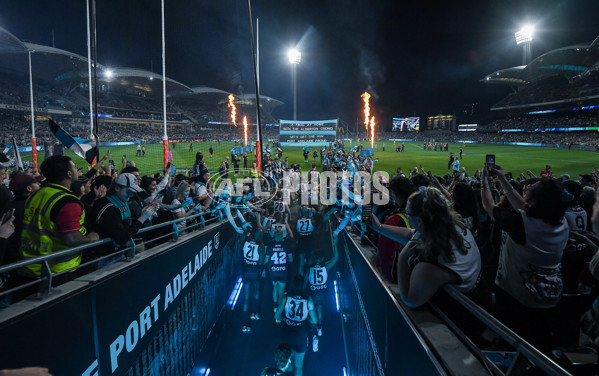 AFL 2024 Second Qualifying Final - Port Adelaide v Geelong - A-53689160