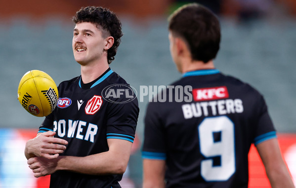 AFL 2024 Second Qualifying Final - Port Adelaide v Geelong - A-53691212