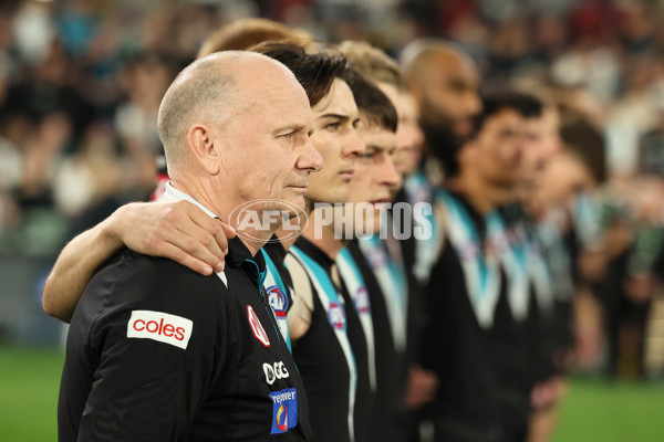 AFL 2024 Second Qualifying Final - Port Adelaide v Geelong - A-53692958