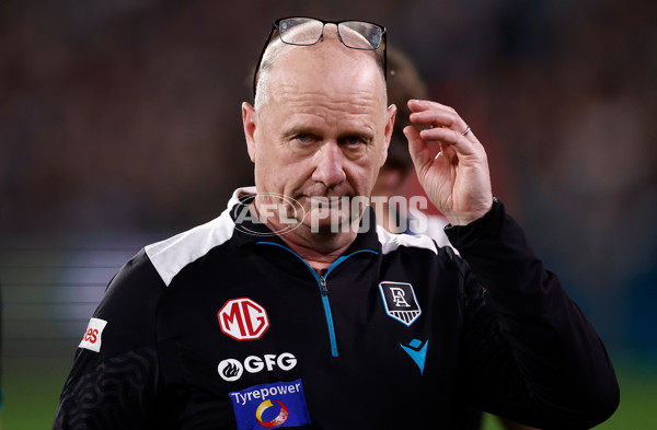 AFL 2024 Second Qualifying Final - Port Adelaide v Geelong - A-53697749