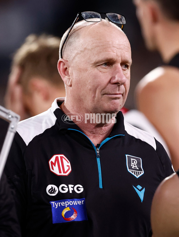 AFL 2024 Second Qualifying Final - Port Adelaide v Geelong - A-53697750