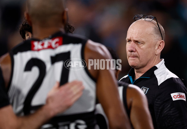 AFL 2024 Second Qualifying Final - Port Adelaide v Geelong - A-53697753