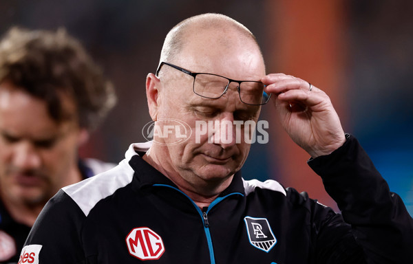 AFL 2024 Second Qualifying Final - Port Adelaide v Geelong - A-53698979
