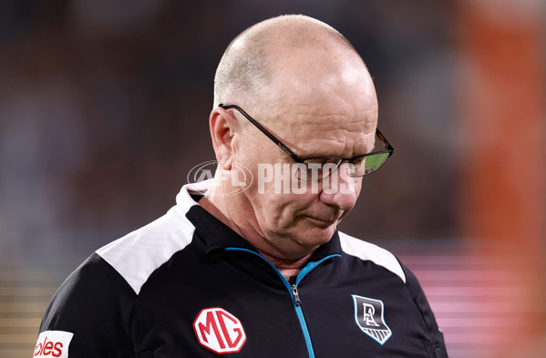 AFL 2024 Second Qualifying Final - Port Adelaide v Geelong - A-53698983