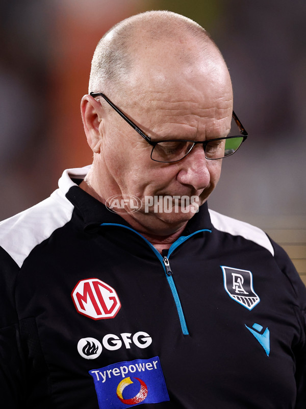 AFL 2024 Second Qualifying Final - Port Adelaide v Geelong - A-53698985