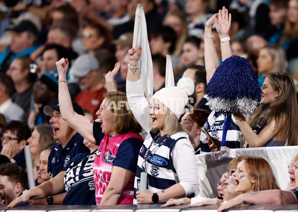 AFL 2024 Second Qualifying Final - Port Adelaide v Geelong - A-53699012