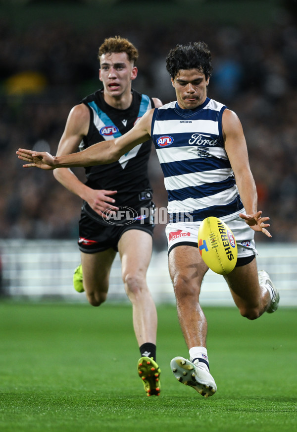 AFL 2024 Second Qualifying Final - Port Adelaide v Geelong - A-53699037