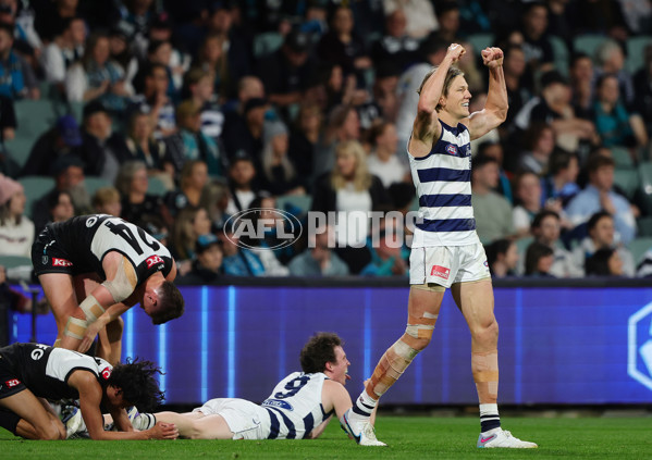 AFL 2024 Second Qualifying Final - Port Adelaide v Geelong - A-53699061