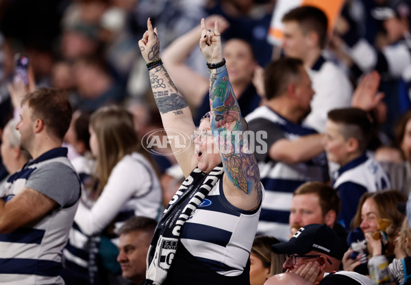 AFL 2024 Second Qualifying Final - Port Adelaide v Geelong - A-53699786