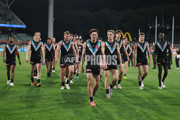 AFL 2024 Second Qualifying Final - Port Adelaide v Geelong - A-53699832