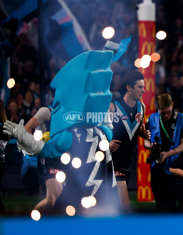 AFL 2024 Second Qualifying Final - Port Adelaide v Geelong - A-53701685