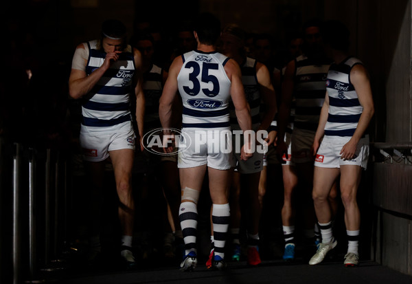 AFL 2024 Second Qualifying Final - Port Adelaide v Geelong - A-53701688