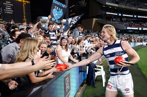 AFL 2024 Second Qualifying Final - Port Adelaide v Geelong - A-53702219