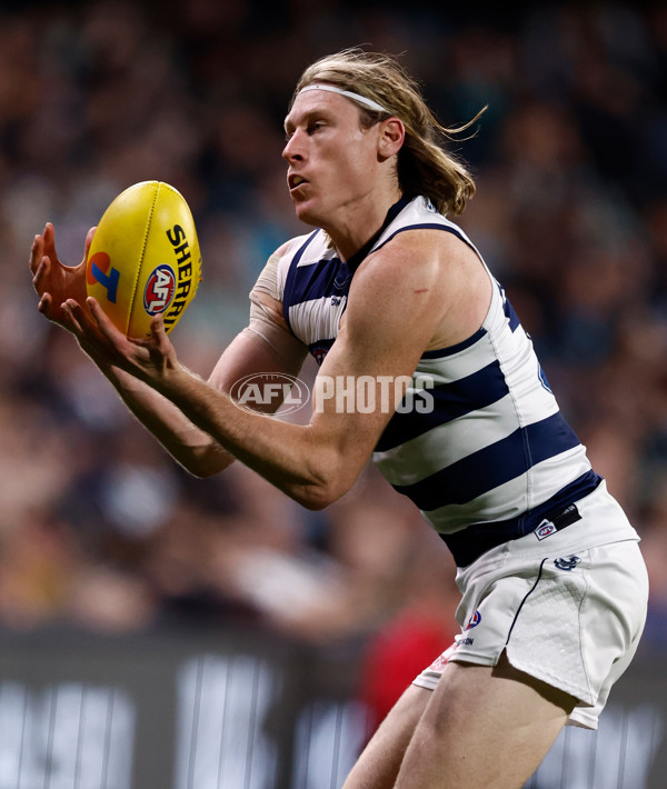 AFL 2024 Second Qualifying Final - Port Adelaide v Geelong - A-53702242