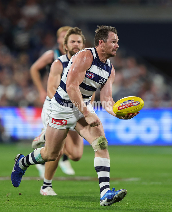AFL 2024 Second Qualifying Final - Port Adelaide v Geelong - A-53703860