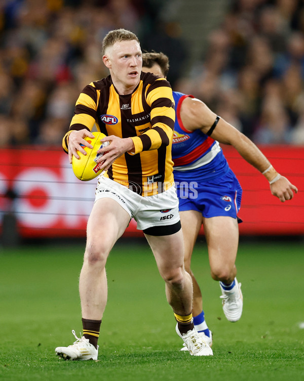 AFL 2024 Second Elimination Final - Western Bulldogs v Hawthorn - A-53717131