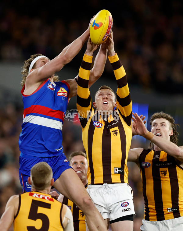 AFL 2024 Second Elimination Final - Western Bulldogs v Hawthorn - A-53717151