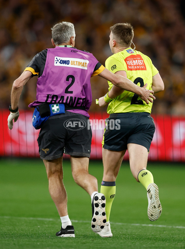 AFL 2024 Second Elimination Final - Western Bulldogs v Hawthorn - A-53718220