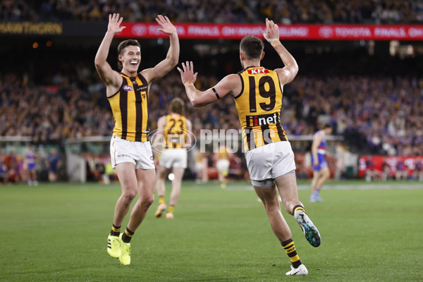AFL 2024 Second Elimination Final - Western Bulldogs v Hawthorn - A-53720584
