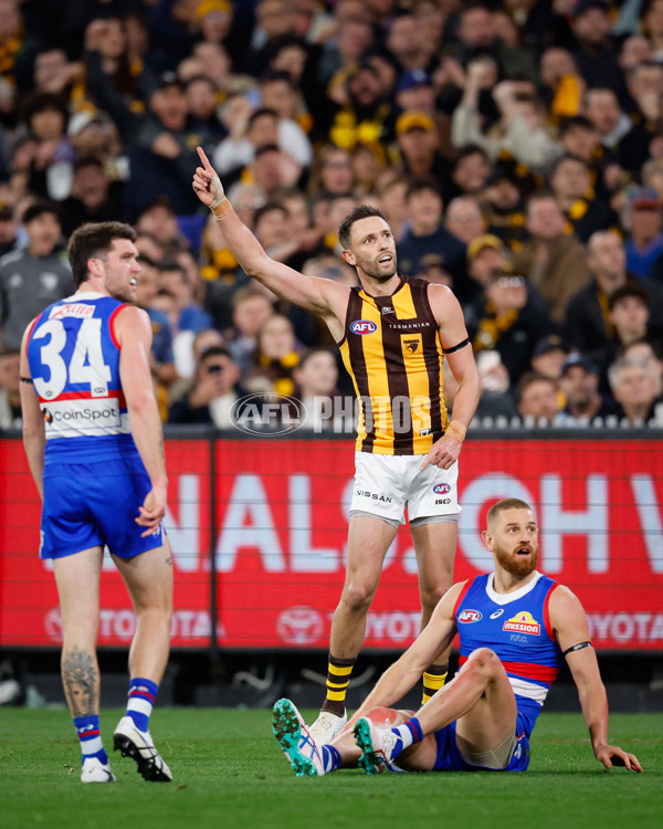AFL 2024 Second Elimination Final - Western Bulldogs v Hawthorn - A-53722532