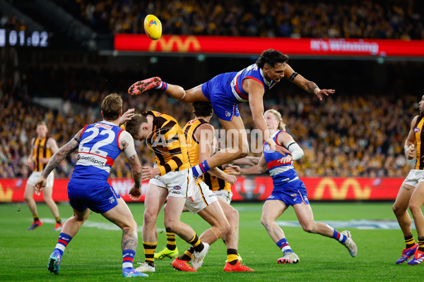 AFL 2024 Second Elimination Final - Western Bulldogs v Hawthorn - A-53723409