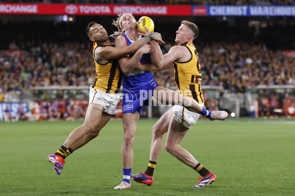 AFL 2024 Second Elimination Final - Western Bulldogs v Hawthorn - A-53727837