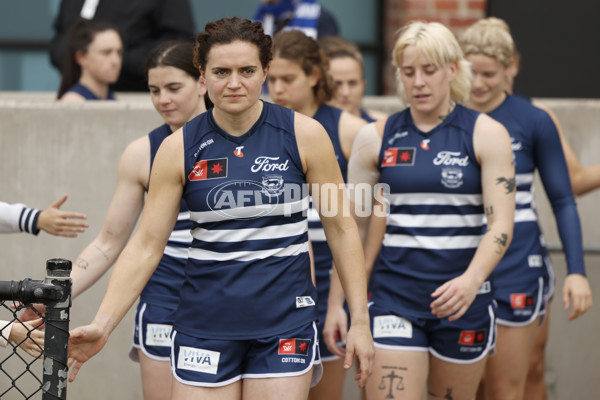 AFLW 2024 Round 02 - North Melbourne v Geelong - A-53798035