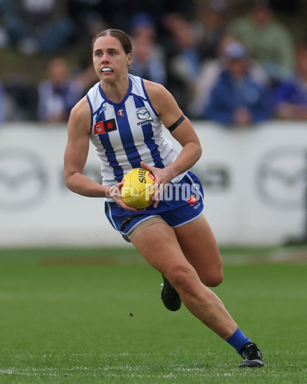 AFLW 2024 Round 02 - North Melbourne v Geelong - A-53800747