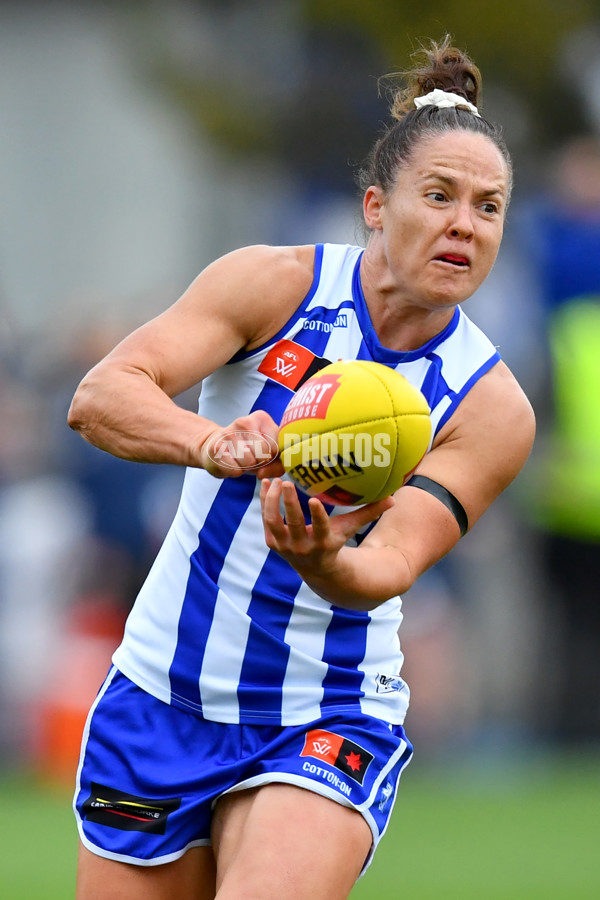 AFLW 2024 Round 02 - North Melbourne v Geelong - A-53800752